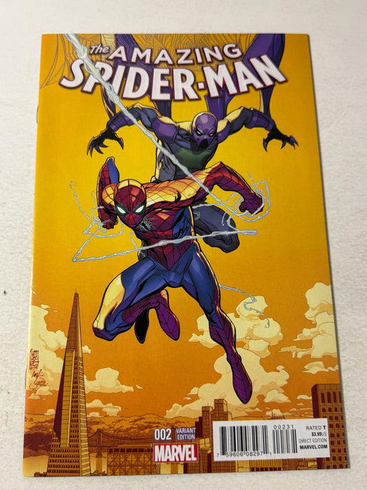 AMAZING SPIDER-MAN #2 Vol 4 NM 1:25 Camuncoli Variant