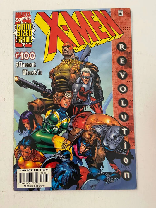 X-MEN #100 VF/NM 1:25 Leinil Yu Variant 1ST APPEARANCE