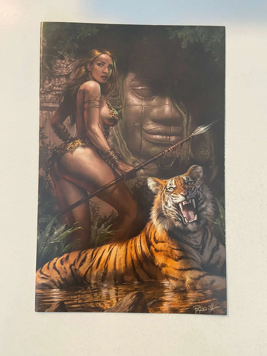 SHEENA QUEEN OF THE JUNGLE #2 NM Lucio Parrillo Virgin Variant