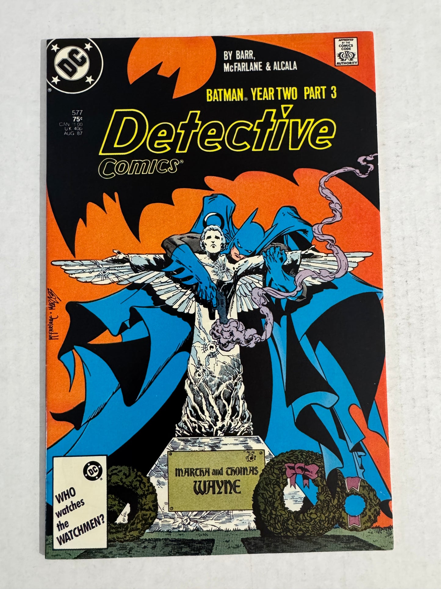 DETECTIVE COMICS #577 NM- Todd McFarlane Cover