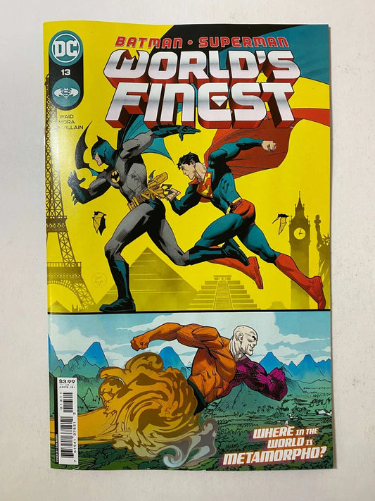 BATMAN SUPERMAN WORLD'S FINEST #13 NM Dan Mora Cover