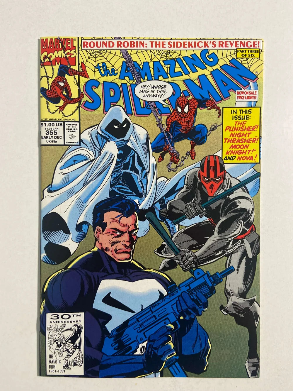 AMAZING SPIDER-MAN #355 NM Mark Bagley Cover