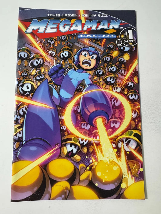 MEGA MAN Timelines #1 NM B Variant