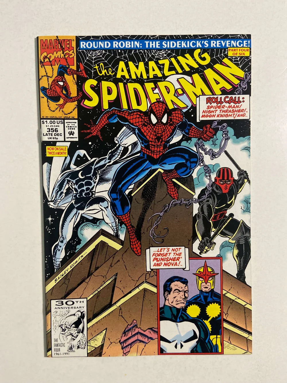 AMAZING SPIDER-MAN #356 NM Mark Bagley Cover