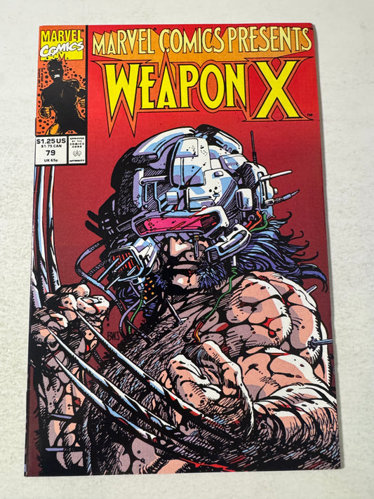 MARVEL COMICS PRESENTS #79 VF/NM Barry Windsor Smith Cover