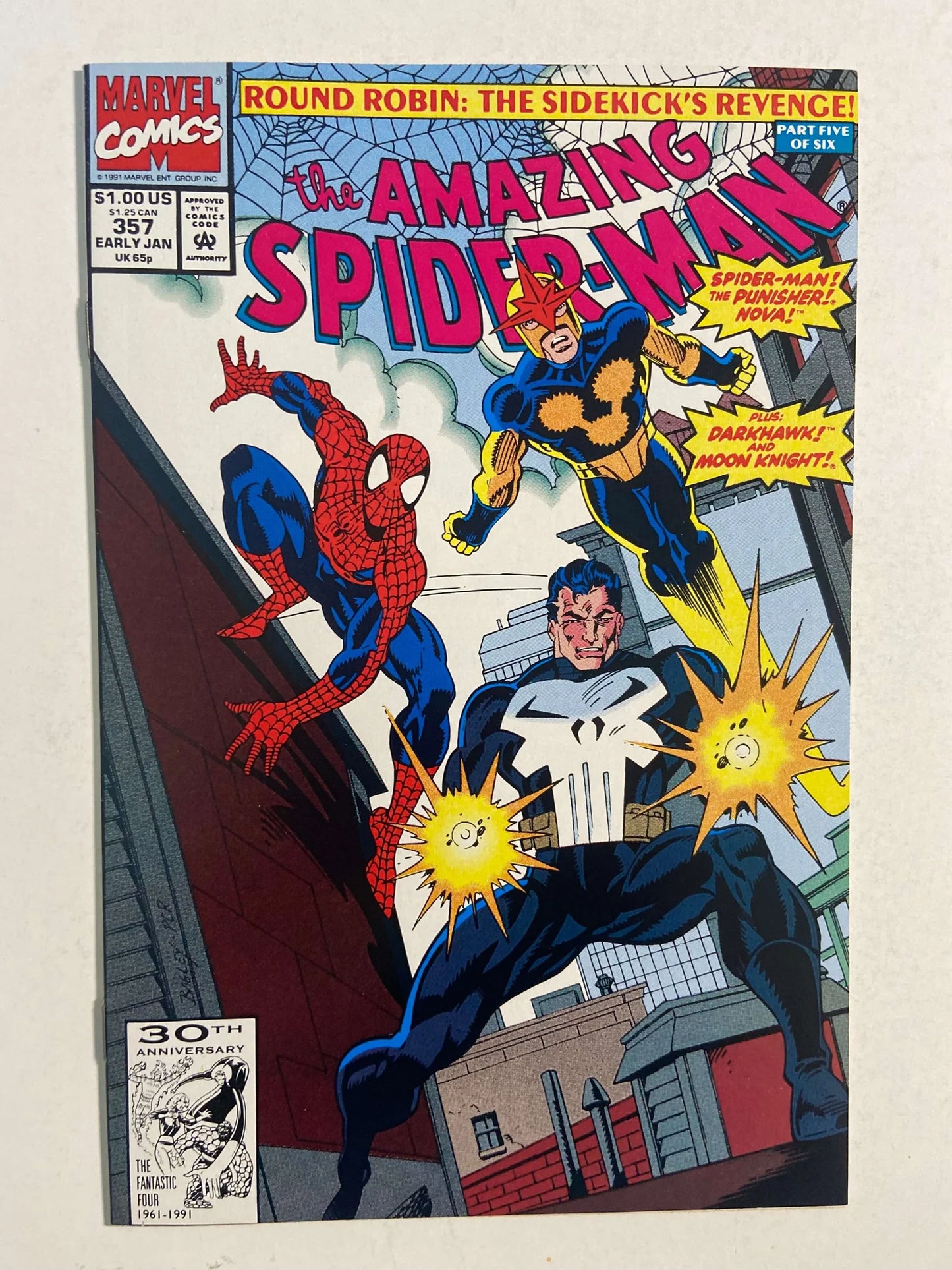 AMAZING SPIDER-MAN #356 Mark Bagley Cover