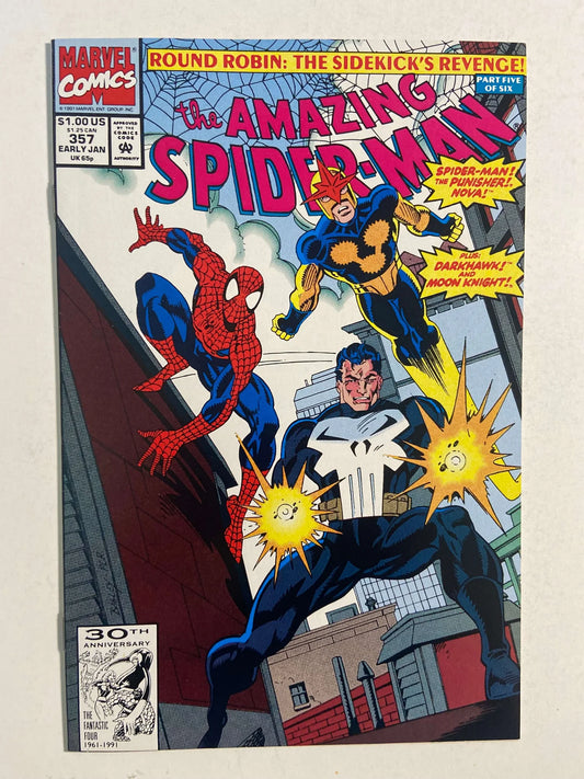 AMAZING SPIDER-MAN #356 Mark Bagley Cover
