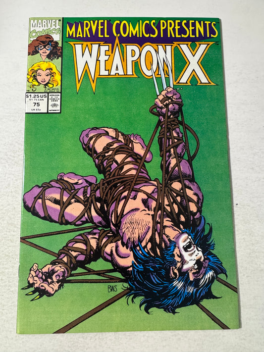 MARVEL COMICS PRESENTS #75 NM Barry Windsor Smith Cover