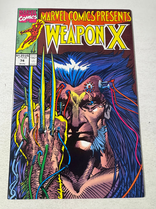 MARVEL COMICS PRESENTS #74 NM Barry Windsor Smith Cover