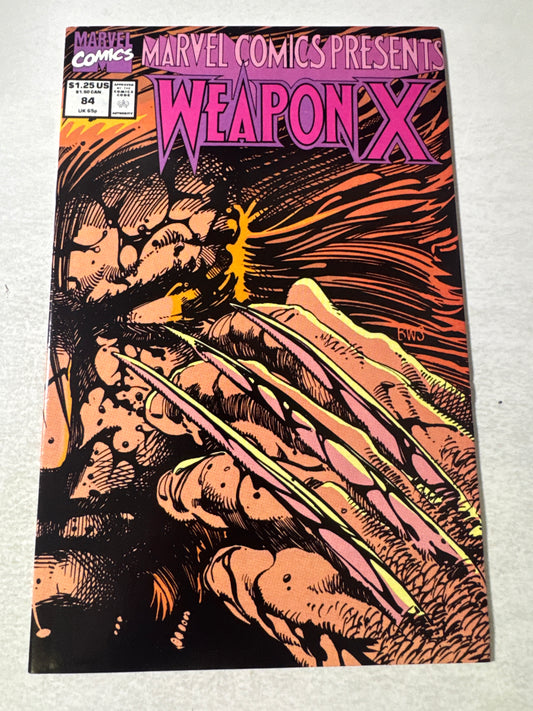 MARVEL COMICS PRESENTS #84 VF/NM Barry Windsor Smith Cover