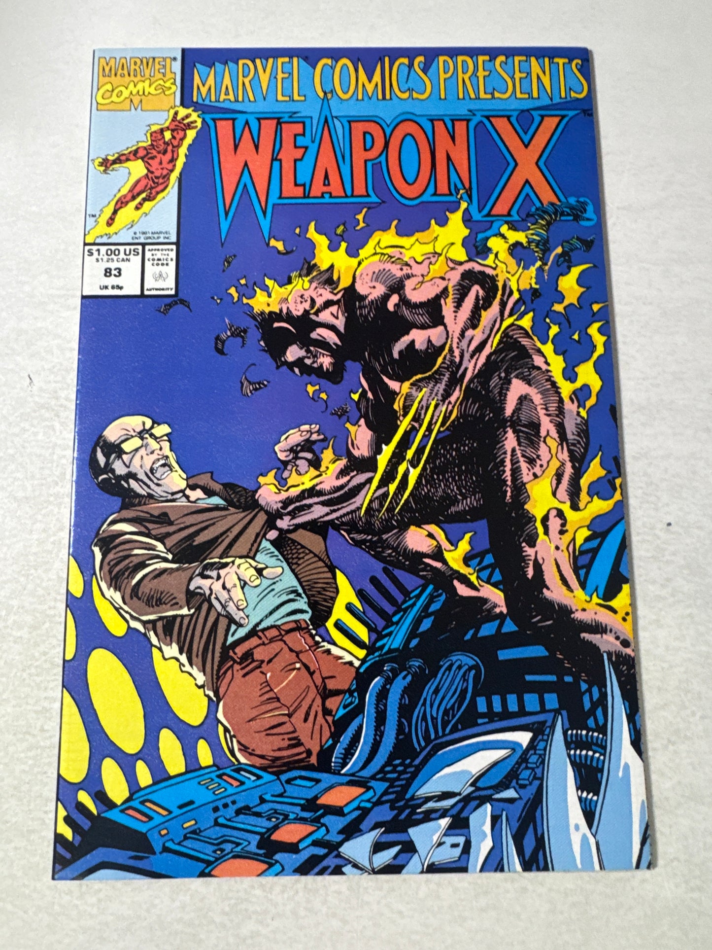 MARVEL COMICS PRESENTS #83 NM- Barry Windsor Smith Cover