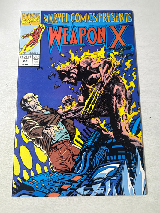 MARVEL COMICS PRESENTS #83 NM- Barry Windsor Smith Cover