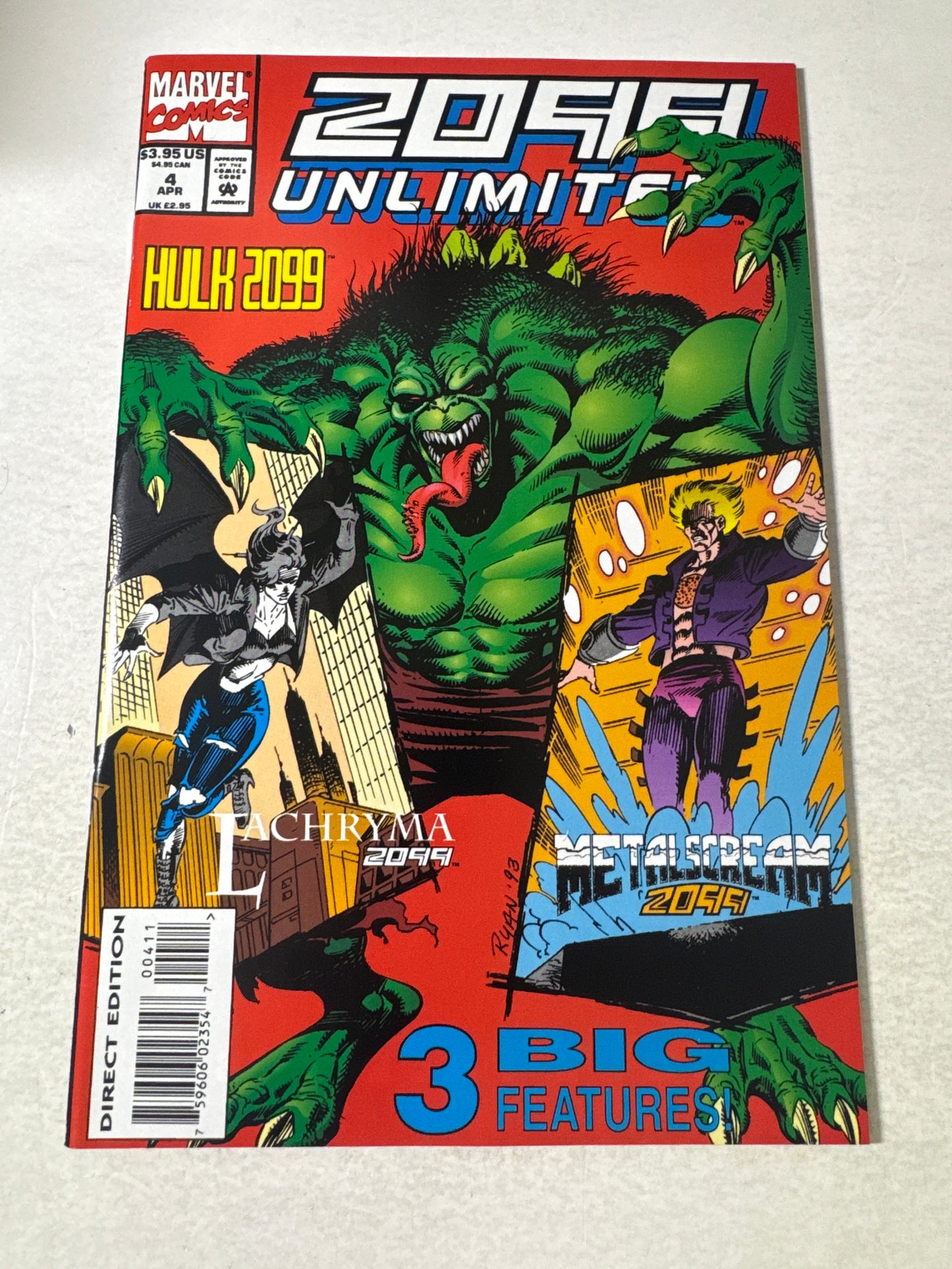 2099 UNLIMITED #4 NM