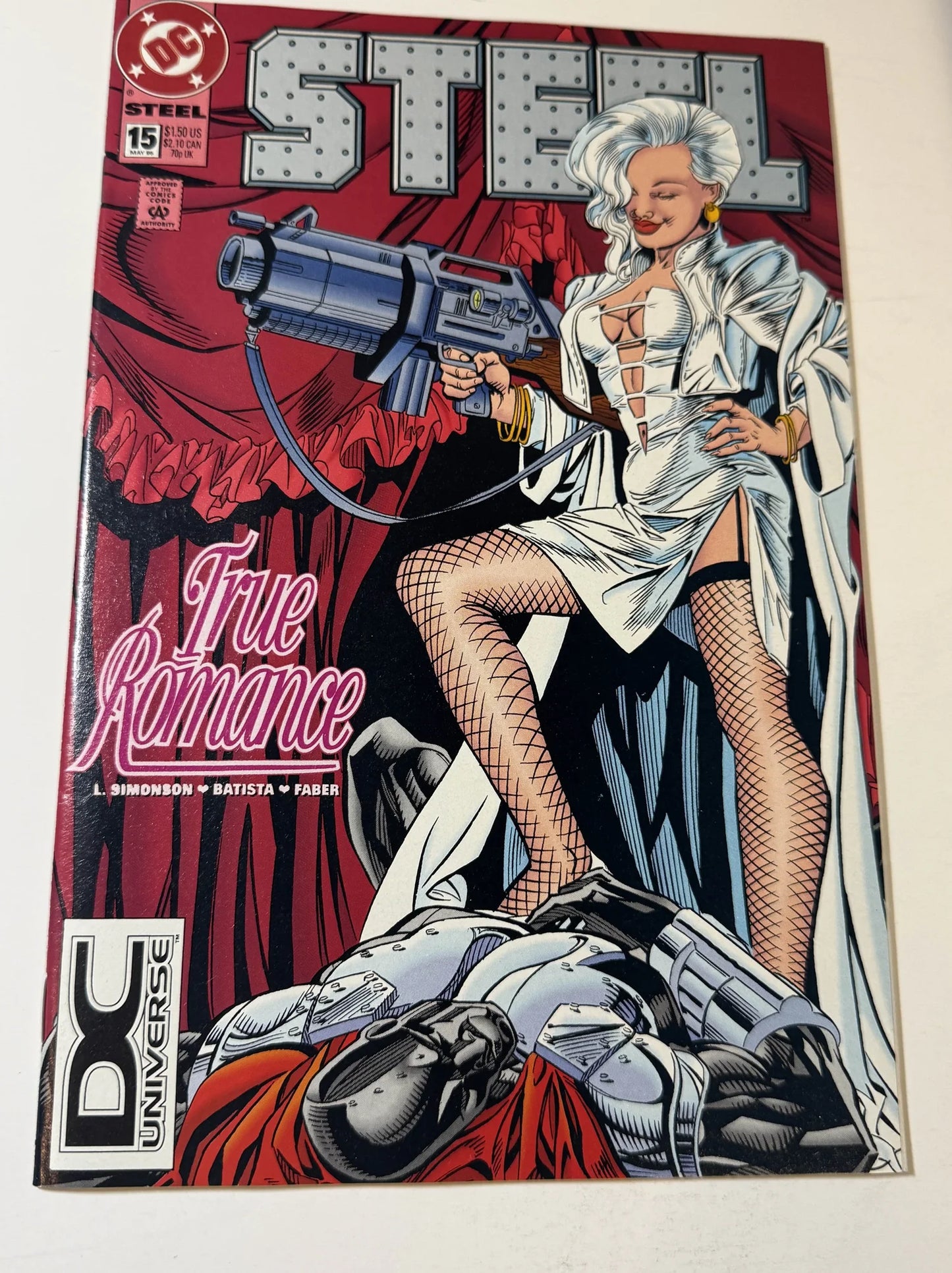 STEEL #15 NM DC UNIVERSE LOGO Variant