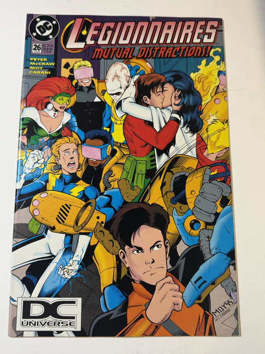 LEGIONNAIRES #26 NM DC UNIVERSE LOGO Variant