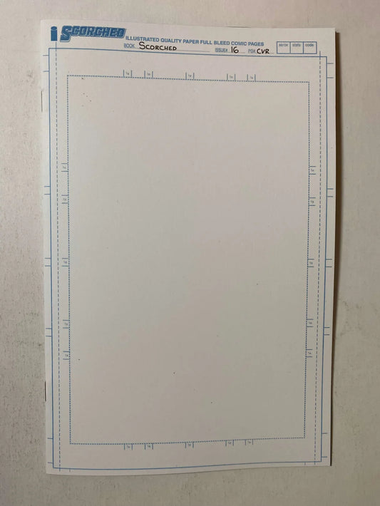 THE SCORCHED #16 NM Blank Variant