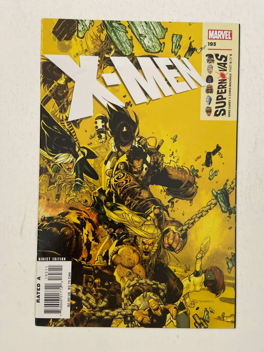 X-MEN #193 NM- Chris Bachalo Cover