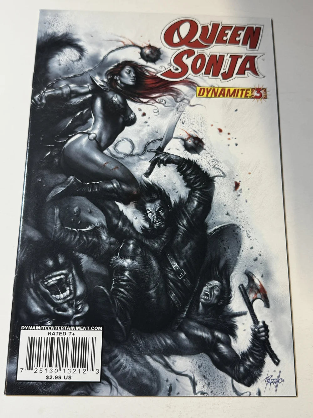 QUEEN SONJA #3 NM Lucio Parrillo Cover