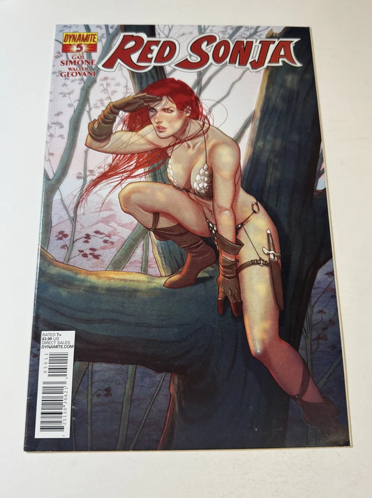 RED SONJA #5 Vol 2 VF Jenny Frison Cover
