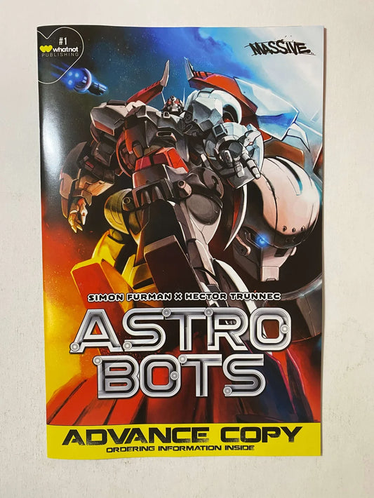 ASTRO BOTS #1 NM Advance Copy 1 Per Store