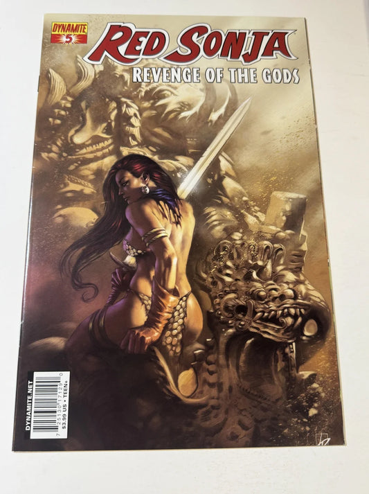 RED SONJA Revenge of The Gods #5 NM Lucio Parrillo Cover