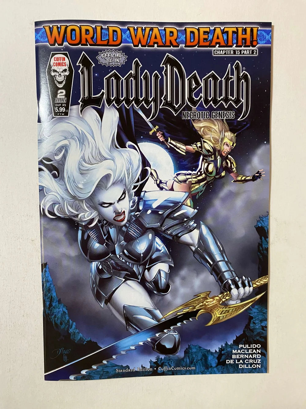 LADY DEATH Necrotic Genesis #2 NM