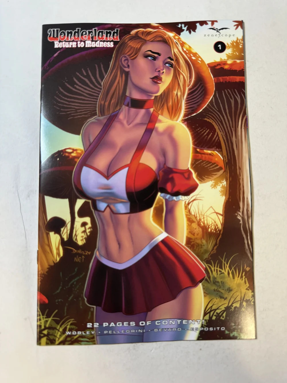 WONDERLAND Return To Madness #1 NM C Variant