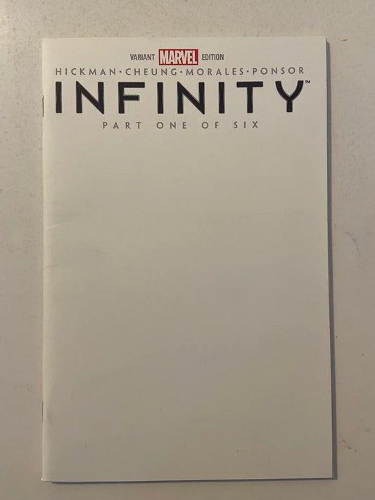 INFINITY #1 NM  Blank Variant