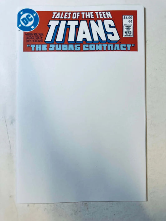 TALES OF THE TEEN TITANS #44 NM Facsimile Blank Variant