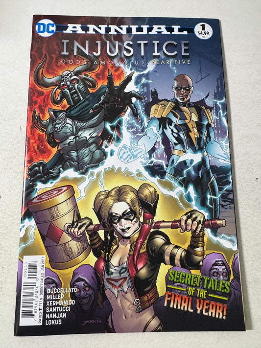 INJUSTICE Gods Among Us Year Five ANNUAL #1  NM-