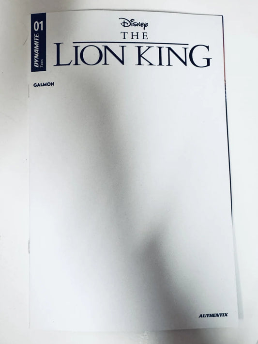 DISNEY THE LION KING #1 NM Blank Variant