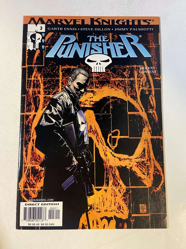PUNISHER #3 Vol 6 NM Tim Bradstreet Cover