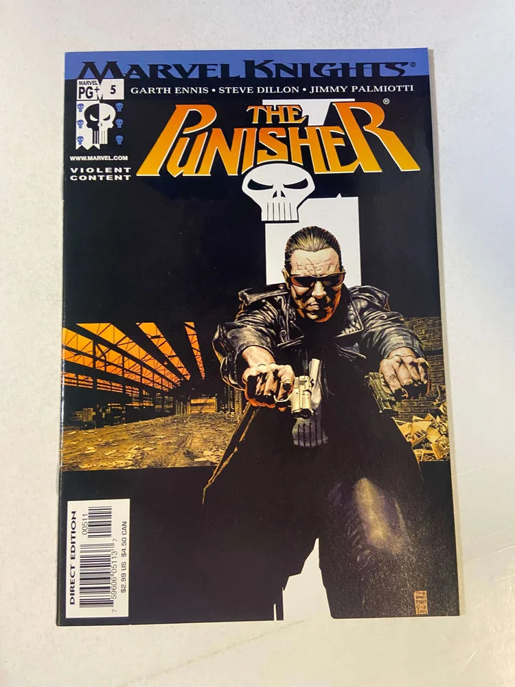 PUNISHER #5 Vol 6 Tim Bradstreet Cover