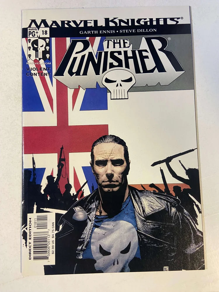 PUNISHER #18 Vol 6 NM Tim Bradstreet Cover