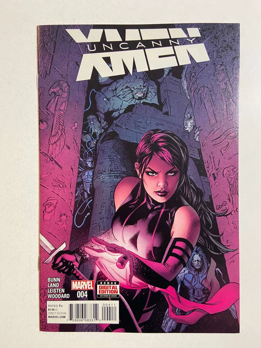 UNCANNY X-MEN #4 Vol 4 NM- Greg Land Cover