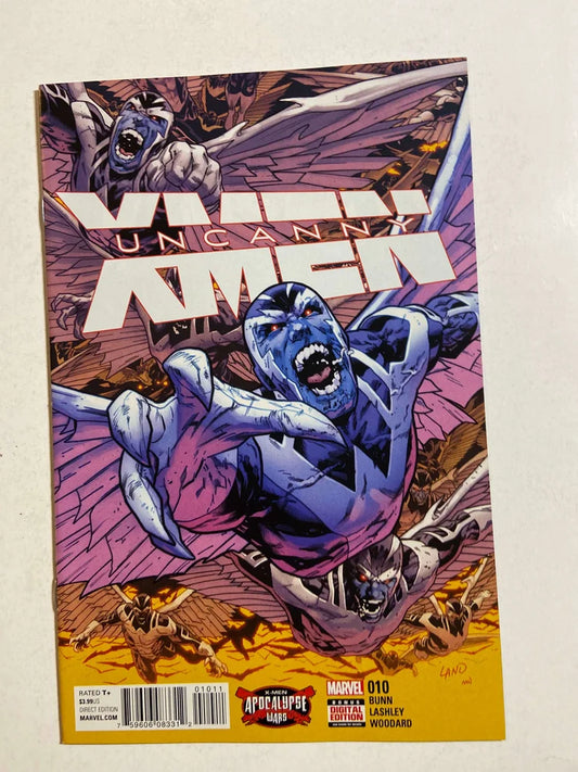 UNCANNY X-MEN #10 Vol 4 NM Greg Land Cover