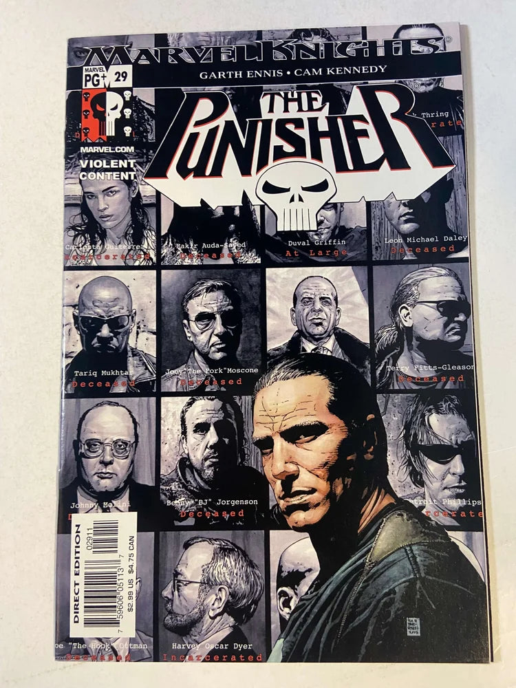 PUNISHER #29 Vol 6 NM Tim Bradstreet Cover