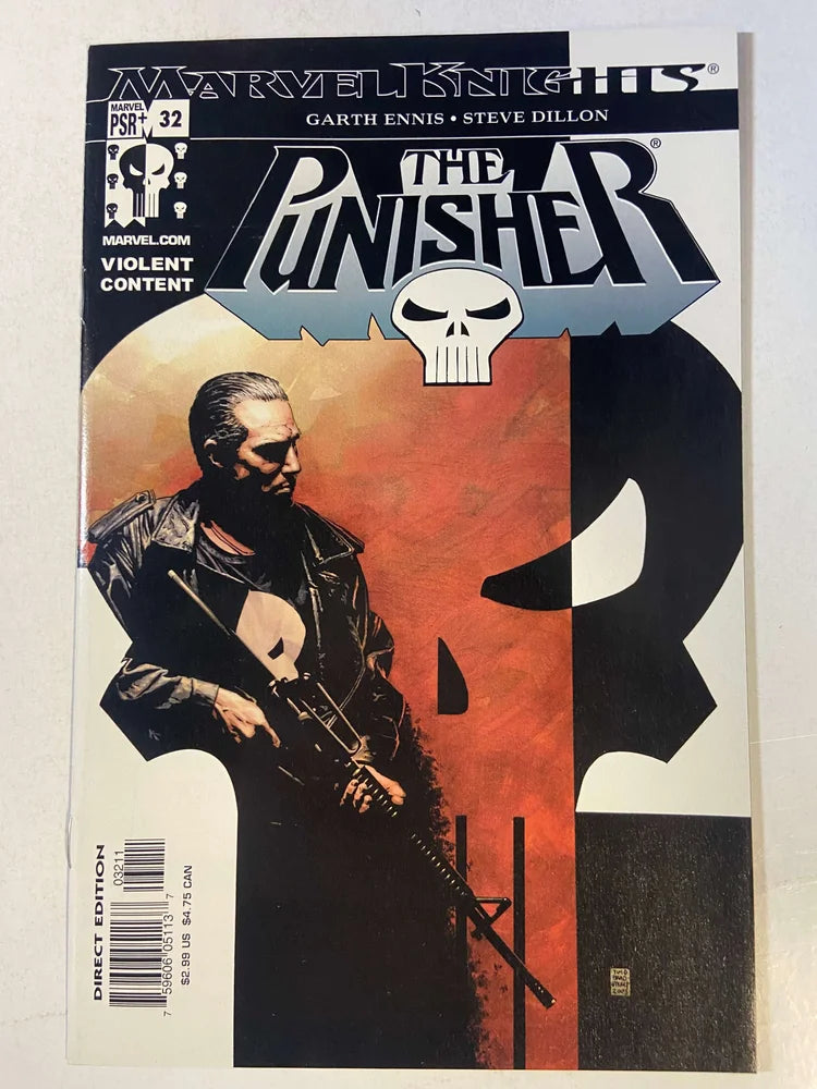 PUNISHER #32 Vol 6 NM Tim Bradstreet Cover