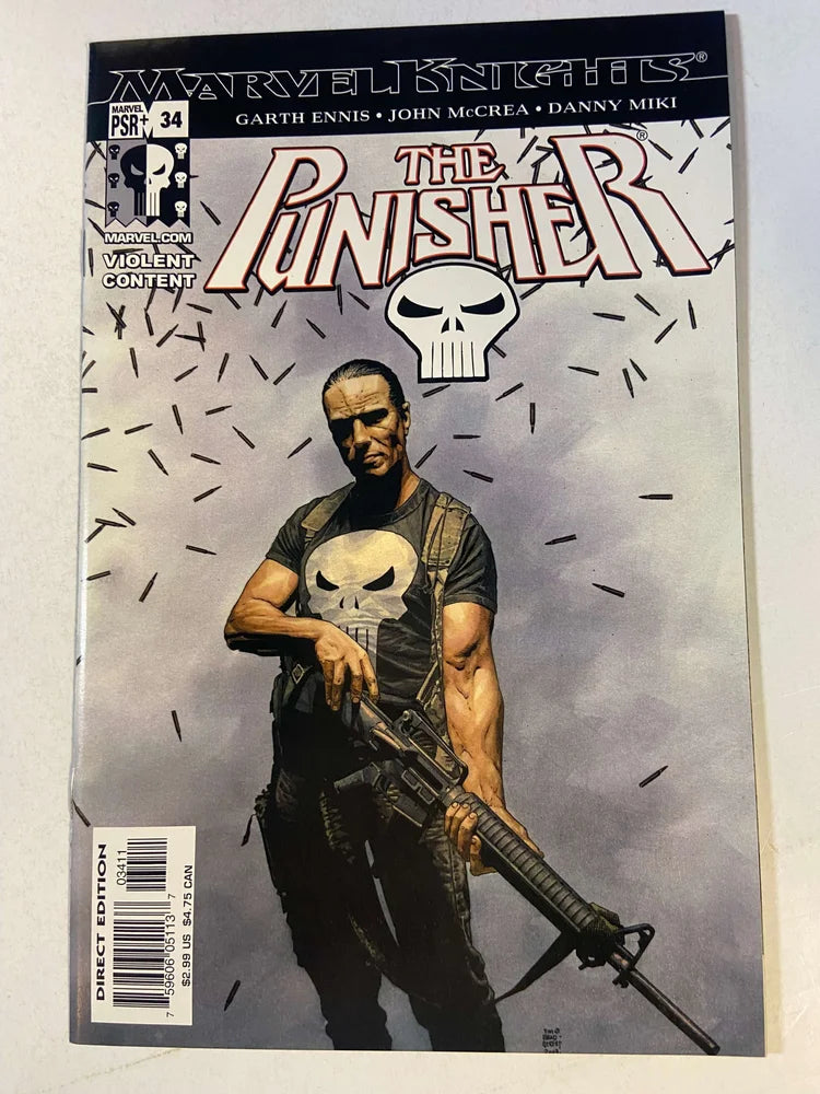 PUNISHER #34 Vol 6 Tim Bradstreet Cover