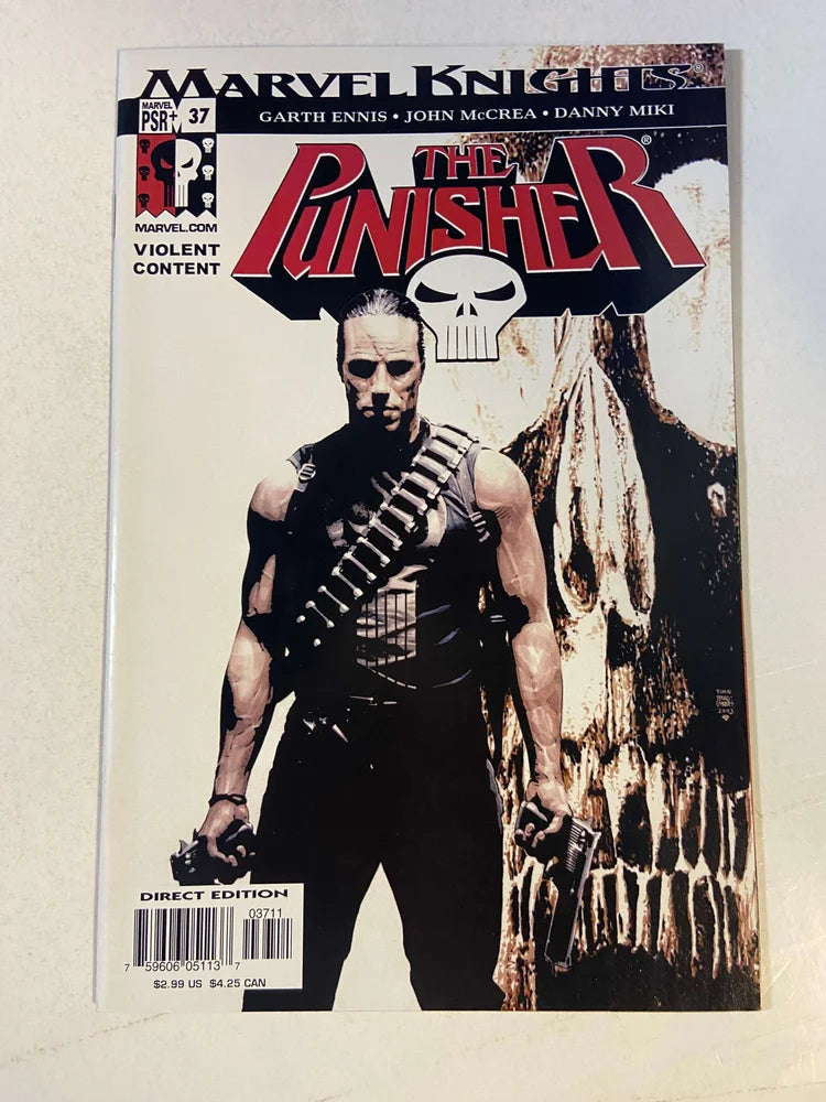 PUNISHER #37 Vol 6 NM Tim Bradstreet Cover