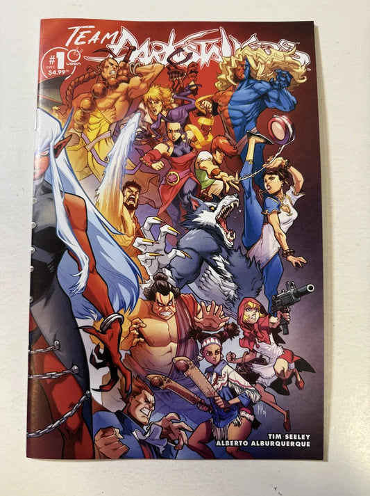 TEAM DARKSTALKERS #1 NM C Variant