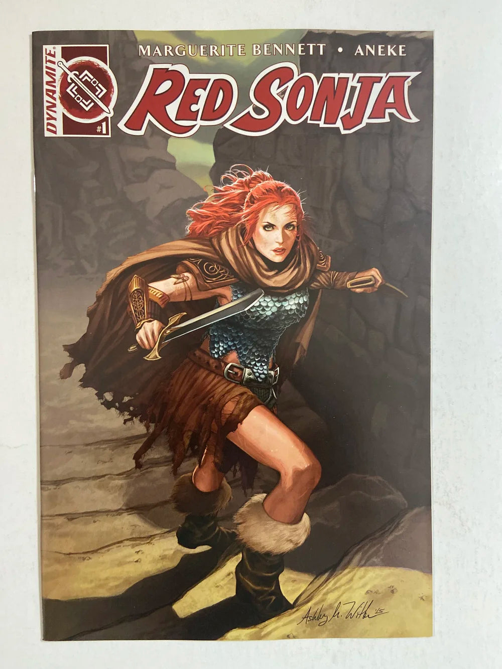 RED SONJA #1 Vol 3 NM Ashley Witter Variant