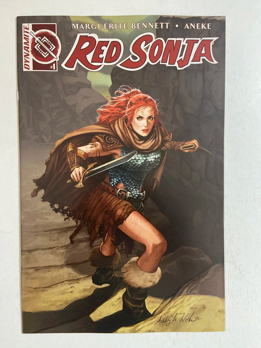 RED SONJA #1 Vol 3 NM Ashley Witter Variant