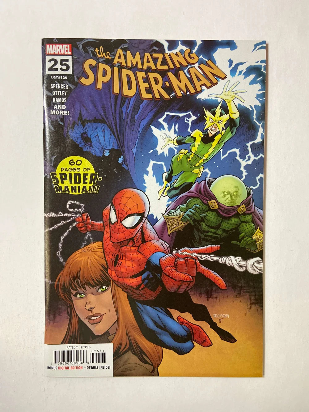 AMAZING SPIDER-MAN #25 Vol 5 NM Ryan Ottley Cover