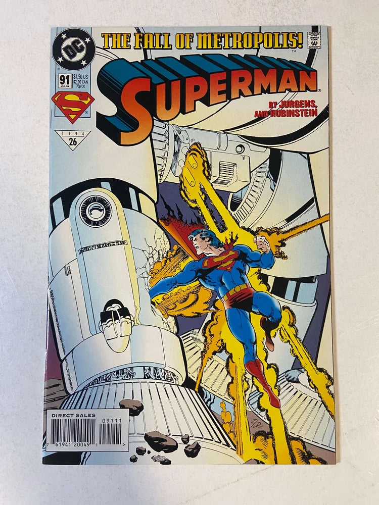 SUPERMAN #91 Vol 2 NM
