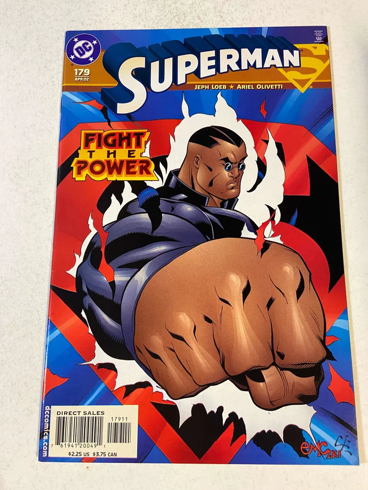 SUPERMAN #179 Vol  Ed McGuinness Cover