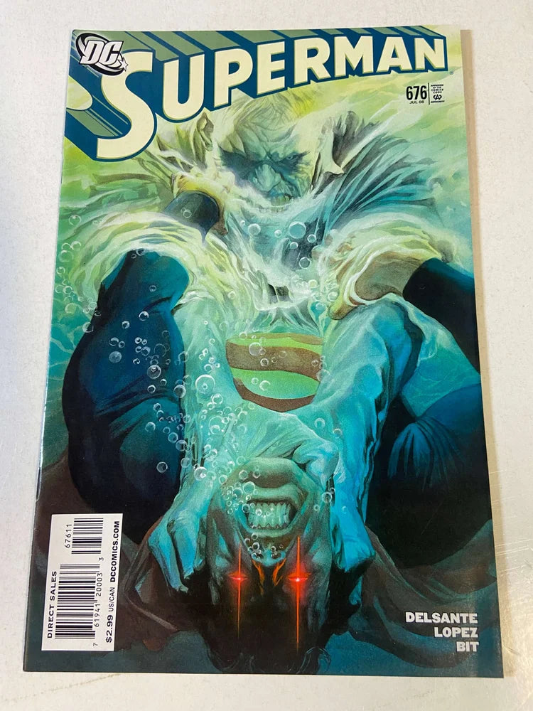 SUPERMAN #676 NM Alex Ross Cover