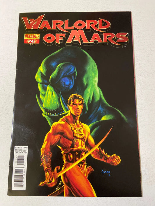 WARLORD OF MARS #21 VF Joe Jusko Cover (Dynamite)