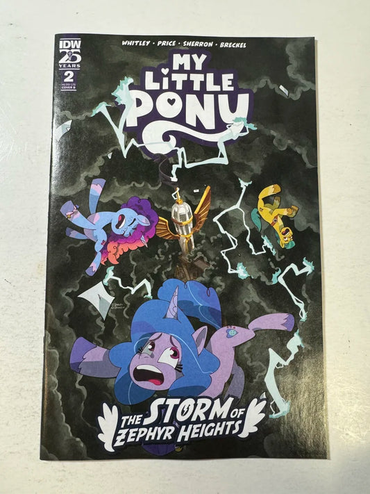 MY LITTLE PONY The Storm of Zephyr Heights #2 NM B Variant