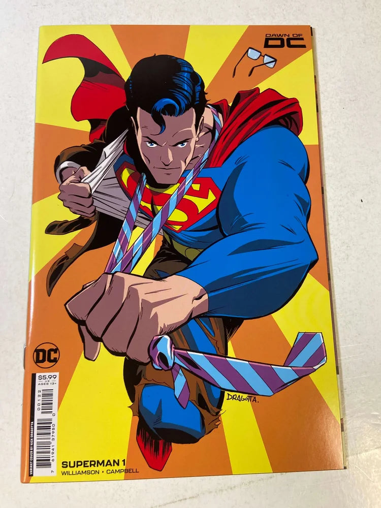 SUPERMAN #1 Vol 6 NM Nick Dragotta Variant  1ST APPEARANCE